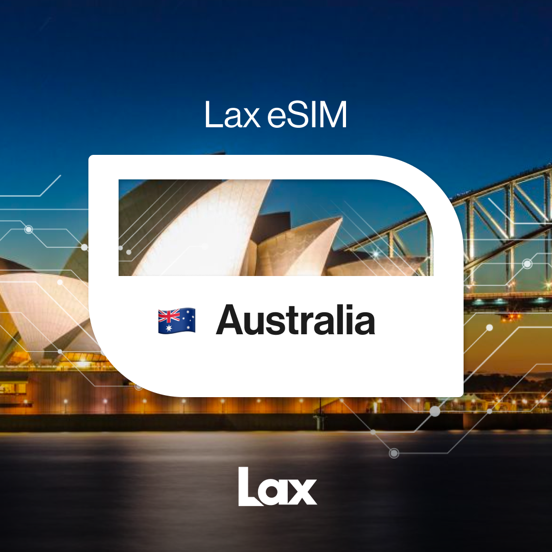 Lax Travel eSIM Australia